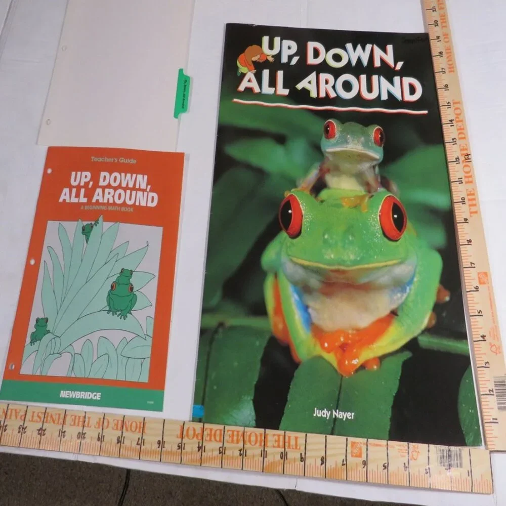 Up, Down, All Around BIG BOOK (almost 2 feet tall) with teacher pages CLASSROOM